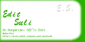 edit suli business card